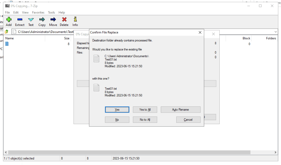 Using 7-Zip